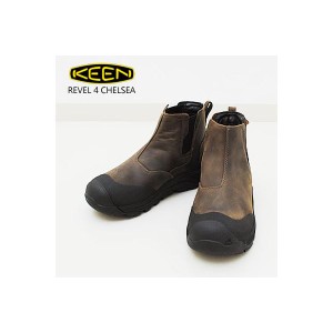 KEEN キーン REVEL 4 CHELSEA  レヴェル フォー チェルシー CANTEEN/BLACK キャンティーン/ブラック ウィンターブーツ アウトドア 防水 