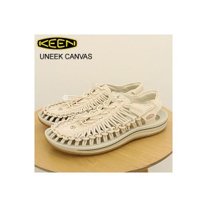 KEEN キーン UNEEK CANVAS ユニーク キャンバス Natural Canvas/Birch ナチュラル キャンバス/バーチ サンダル アウトドア キャンプ 返品