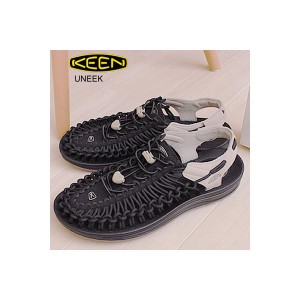 KEEN キーン UNEEK ユニーク BLACK/PLAZA TAUPE ブラック/プラザトープ サンダル  アウトドア キャンプ コンフォート 返品交換送料無料