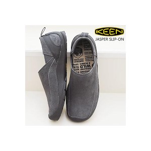 KEEN キーン  メンズ JASPER SLIP-ON ジャスパー スリップオン MAGNET/BLACK マグネット/ブラック  アウトドア フェス 返品交換送料無料