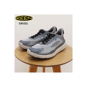 KEEN キーン WK450 ダブルケー450 ウォーキングシューズ Alloy/Steel Grey アロイ/スチールグレー   アウトドア ウォーキング メンズ 返