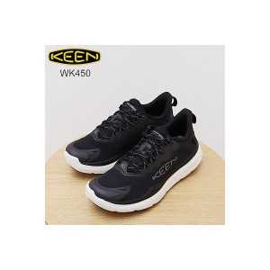 KEEN キーン ウィメンズ WK450 ダブルケー450 ウォーキングシューズ Black/Star White ブラック/スター ホワイト   ウォーキング レディ