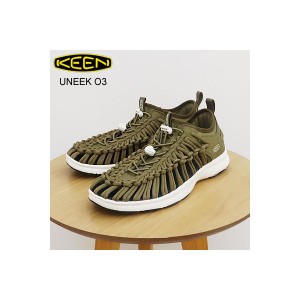 KEEN キーン UNEEK O3 ユニーク オースリー MARTINI OLIVE/DARK OLIVE マルティニオリーブ/ダークオリーブ  アウトドア キャンプ コンフ