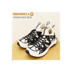 40％OFF MERRELL メレル  MOAB FLIGHT SIEVE  モアブ フライト シーブ WHITE ホワイト スリッポン スリップオン 靴 アウトドア トレイル 