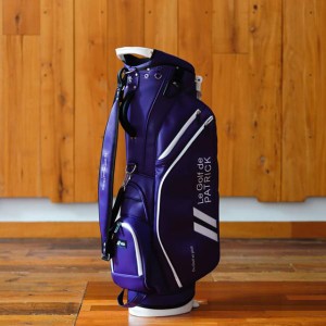 数量限定 PATRICK GOLF パトリック ゴルフ CADDIE BAG PL キャディバッグ・プレジール PPL パープル メンズ レディース 正規取扱店 3kg 9