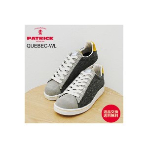 PATRICK パトリック  QUEBEC-WL ケベック・ウール GRY グレー 靴　スニーカー　シューズ　日本製 返品交換送料無料