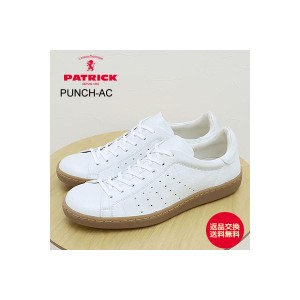 PATRICK パトリック PUNCH-AC パンチ・アンティーククロコ WHT ホワイト 返品交換送料無料