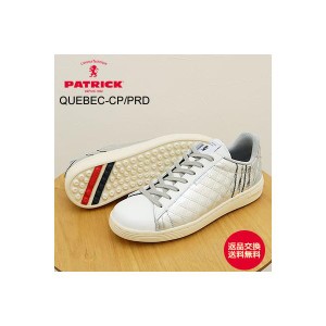 PATRICK パトリック QUEBEC-CP/PRD ケベック・カップ/ピラミッド SLV シルバー 靴 スニーカー　スパイクレス ゴルフシューズ　日本製 返