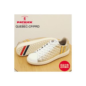 PATRICK パトリック QUEBEC-CP/PRD ケベック・カップ/ピラミッド GLD ゴールド 靴 スニーカー　スパイクレス ゴルフシューズ　日本製 返