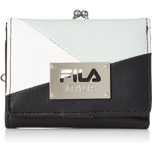 FILA 財布 三つ折り がまぐち ミント メタル 切り替え FIMS-0402 がま口 コンパクト レディース　ガールズ