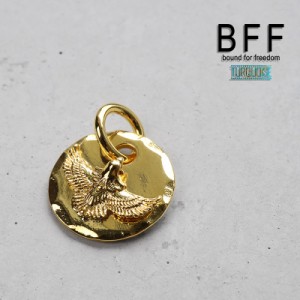 BFF ブランド イーグルメタル ゴールド 18K GP gold 金色 カスタム ネックレストップ ペンダント ネイティブ インディアンジュエリー ア