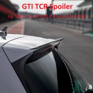 リアルーフスポイラー フォルクスワーゲン ゴルフ mk7 mk7.5 gti gte gtd r-line 2013-2020  リアウィング   社外  外装 