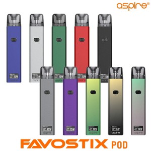 【日本語マニュアル付き】Aspire Favostix POD KIT アスパイア ファボスティックス ファボスティック ポッド 電子タバコ タール ニコチン