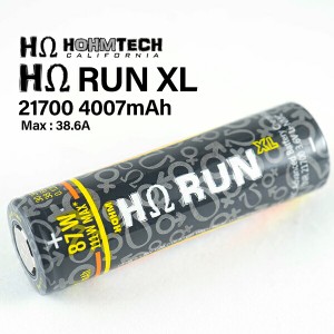 HohmTech Hohm RUN XL INR 21700バッテリー 30.3A 4007mah ホームテック ホームラン 電子タバコ vape バッテリー 21700 ホーム テック H