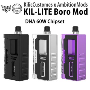 【DNA】 AmbitionMods KIL-LITE BORO MOD DNA60 アンビションモッズ キルライト ボロ モッド vape 電子タバコ 本体 BilletBox ビレットボ