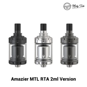 Ambition MODS Amazier MTL RTA 2ml アンビションモッズ vape 電子タバコ RTA 直径 22mm アマジア アトマイザー 味重視 ベイプ ベープ Am