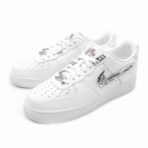 ナイキ NIKE AIR FORCE 1 07 PRM 2 WHITE METALLIC SILVER エアフォース ホワイト メタリックシルバー メンズ レディース