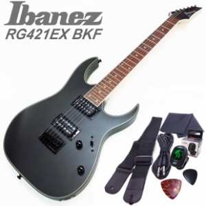 Ibanez アイバニーズ RG421EX BKF エレキギター アクセサリーセット