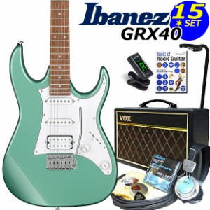 Ibanez アイバニーズ GRX40 MGN VOXアンプ付き入門15点セット【エレキギター初心者】