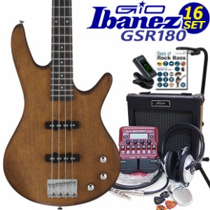 Gio Ibanez GSR180-LBF アイバニーズ 4弦エレキベース 入門16点セット ZOOM B1Four付き【ベース初心者】