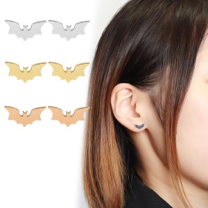 Bloody Mary × alice auaa ピアス 蝙蝠 クリスタル 蝙蝠