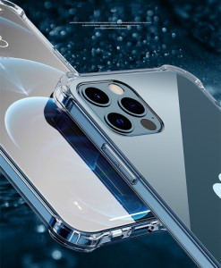 スマホiPhone 12/ iPhone 12 Pro ケース 6.1インチ 対応 エアバッグ 高透明 ケース  すり傷防止 衝撃吸収 クリアケース 衝撃吸収 クリア 