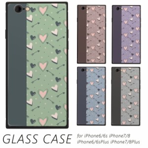 iPhone SE3 ケース スマホケース ガラスケース TPUガラスケース 全機種対応 TPU ガラスカバー バイカラー LOVE バレンタイン シンプル iP