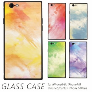 ケース スマホケース ガラス TPUガラス 全機種対応 TPU 絵の具 ペンキ ペイント プレゼントiPhoneSE2 iPhone8 iPhone X iPhone8Plus iPho