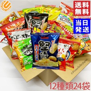 スナック菓子 詰め合わせ 小袋 12種24袋 ランダムセット PSJバラエティBOX 送料無料(一部地域を除く)