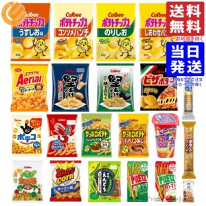 お菓子 スナック菓子 駄菓子 詰め合わせ 22種 ポテトチップス 堅あげポテト ピザポテト プリッツ プチ サッポロポテト かっぱえびせん et