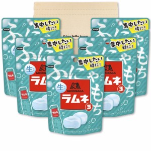 森永製菓 生ラムネ玉 35g ×5袋セット ふにゃもち ラムネ ぶどう糖
