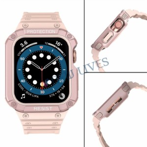 Apple Watch7 バンド Apple Watch series 7 バンド Apple Watch SE バンド Apple Watch series 6 5 4  apple watch series7 45mm 一体型 