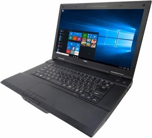 中古ノートパソコン NEC VersaPro VD-G 第三世代Corei5 2.7GHz メモリー8GB 新品SSD240GB 15.6インチ 無線LAN HDMI USB3.0 Microsoft Off