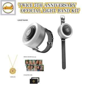 TWICE LIGHT BAND KIT [TWICE 5TH ANNIVERSARY OFFICIAL  GOODS] 公式グッズ TWICE ライトバンド