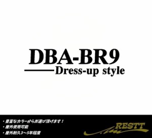 レガシィツーリングワゴン　ドレスアップスタイル　ロゴ　大サイズ　カッティングステッカー　選べるデザイン　DBA-BR9　DBA-BRG　DBA-BR