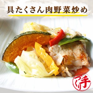 具たくさん肉野菜炒め 150g ギフト 惣菜 手作り 煮物 取り寄せ お弁当 冷凍 レトルト お試し グルメ 京惣菜 肉 魚 野菜 和風 洋風 中華 