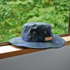 帽子 Wax Cotton Hat ワックスコットン製ハット OUTSIDE IN E&E 農作業 ガーデンハット オシャレ 日よけ帽子 農業 庭 誕生日 プレゼント 