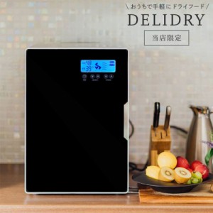 食品乾燥機 デリドライ DELIDRY 黒 ブラック 100V PY-FED プラスワイズ 家庭用 業務用 ドライフード ドライフルーツ 乾燥 野菜 果物 食品