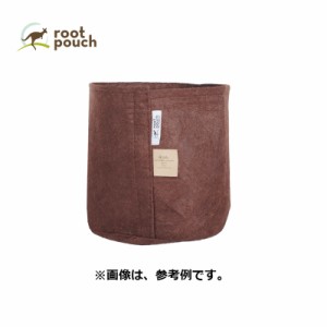 ルーツポーチ Root Pouch #2 Brown 持手なし W21cm H21cm 約 8L 非生分解性タイプ 不織布 鉢 植木鉢 おしゃれ お洒落 オシャレ 三冨D