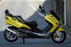 Realize (リアライズ) ヤマハ マジェスティ125 (5CA) バイクマフラー (キャブ車・FI車共通) 22Racing SUS ステンレス マフラー MAJESTY12