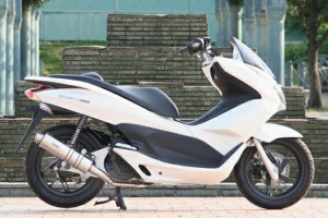 Realize (リアライズ) ホンダ PCX125/PCX150(esp)  (JF56/JF28後期/KF12/KF18) バイクマフラー 22Racing SUS ステンレス マフラー