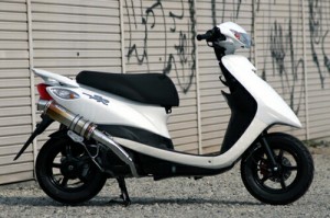 HMS ヤマハ 4st JOG ZR DELTA SUS バイクマフラー