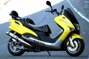 Realize (リアライズ) ヤマハ マジェスティ125 (5CA) バイクマフラー (キャブ車・FI車共通) Exist イグジスト Ti チタン マフラー MAJEST