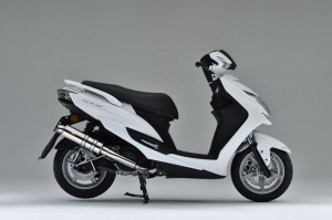 Realize (リアライズ) ヤマハ 4型シグナスX/5型シグナスX SR (SEA5J/SED8J) バイクマフラー Exist イグジスト SUS ステンレス マフラー C