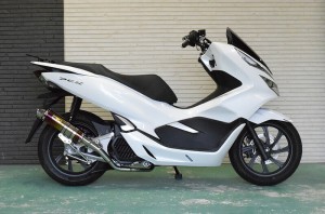 Realize (リアライズ) ホンダ PCX125/PCX150（JF81/KF30) バイクマフラー Blink ブリンク Ti チタン マフラー