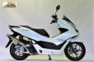 Realize (リアライズ) ホンダ PCX125 (2BJ-JK05) バイクマフラー Blink ブリンク Ti チタン マフラー