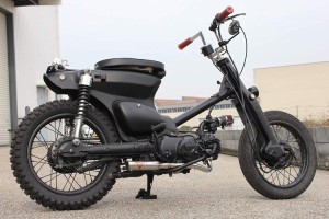 Valiente (バリエンテ) ホンダ リトルカブ バイクマフラー Bumpshot (バンプショット) SUS ステンレス ナッティーワークス 限定 マフラー