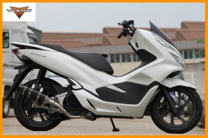 Valiente (バリエンテ) ホンダ PCX125/PCX150 (JF81/KF30) バイクマフラー Calma カルマ カーボンタイプ マフラー スポーツタイプ