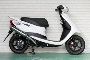 HMS ヤマハ 4st JOG ZR ジョグ (SA36J/SA39J) バイクマフラー (O2センサー非対応) R300 アップタイプ SUS ステンレス マフラー