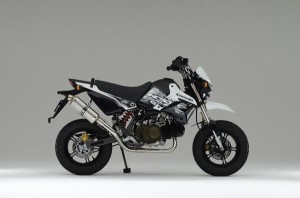 HMS カワサキ KSR110PRO (KL-110DDF/KL110EEF）バイクマフラー DELTA デルタ SUS ステンレス マフラー